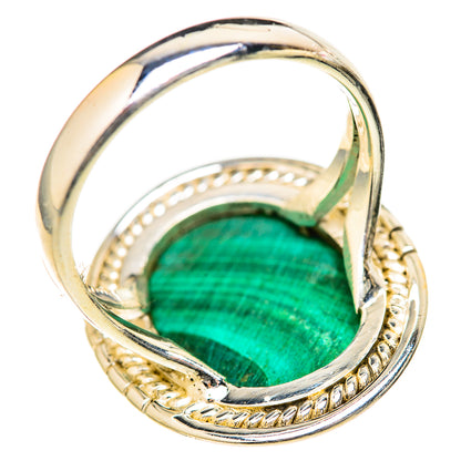 Malachite Rings handcrafted by Ana Silver Co - RING128151 - Photo 3