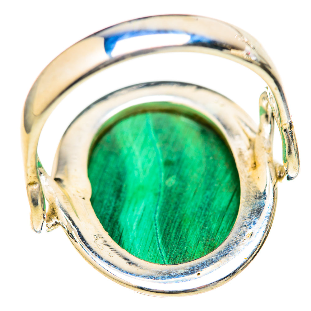 Malachite Rings handcrafted by Ana Silver Co - RING128154 - Photo 3
