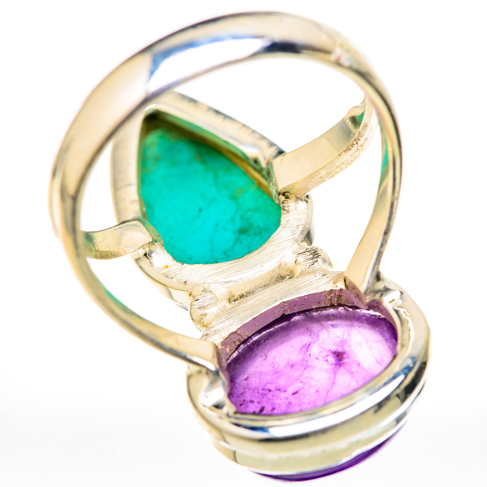 Chrysocolla Rings handcrafted by Ana Silver Co - RING128163 - Photo 3
