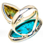 Shattuckite Rings handcrafted by Ana Silver Co - RING128164 - Photo 3
