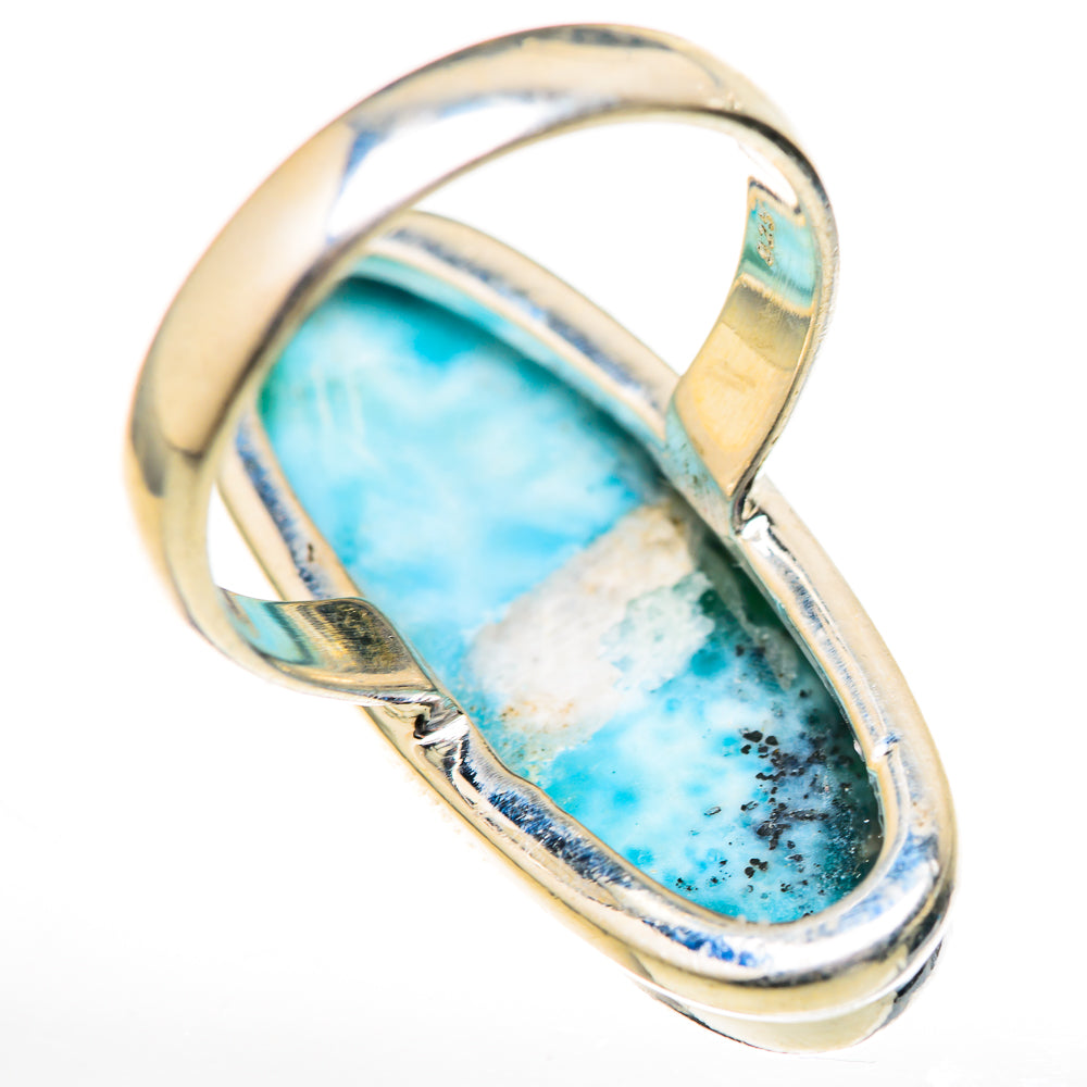 Larimar Rings handcrafted by Ana Silver Co - RING128167 - Photo 3
