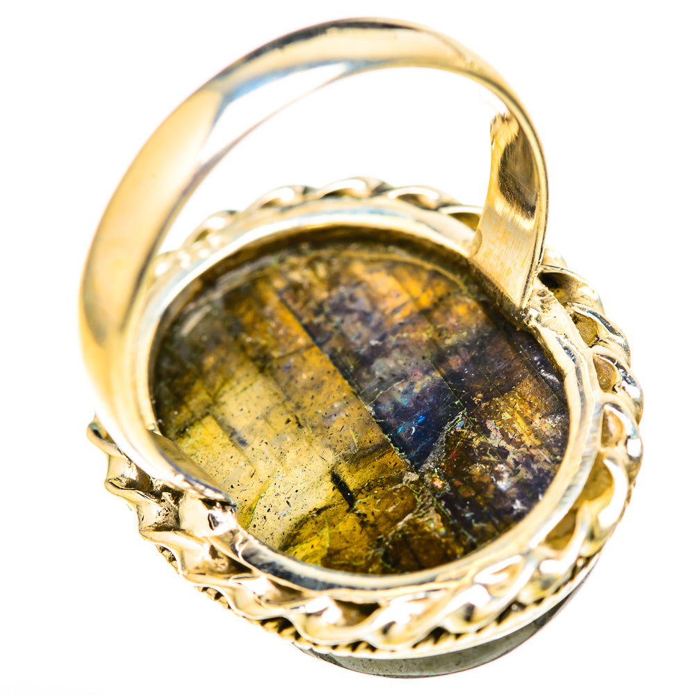 Labradorite Rings handcrafted by Ana Silver Co - RING128170 - Photo 3