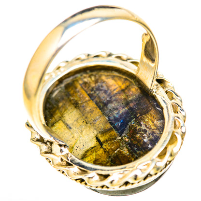 Labradorite Rings handcrafted by Ana Silver Co - RING128170 - Photo 3