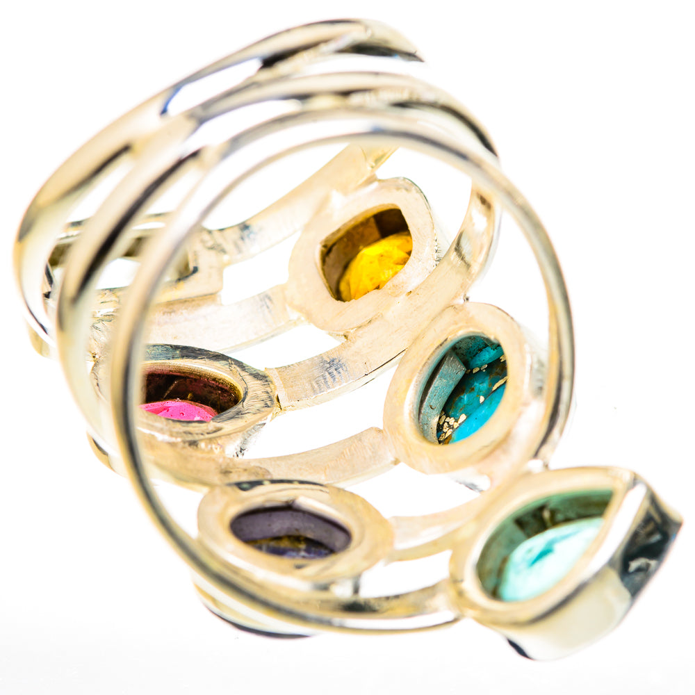 Blue Topaz Rings handcrafted by Ana Silver Co - RING128185 - Photo 3