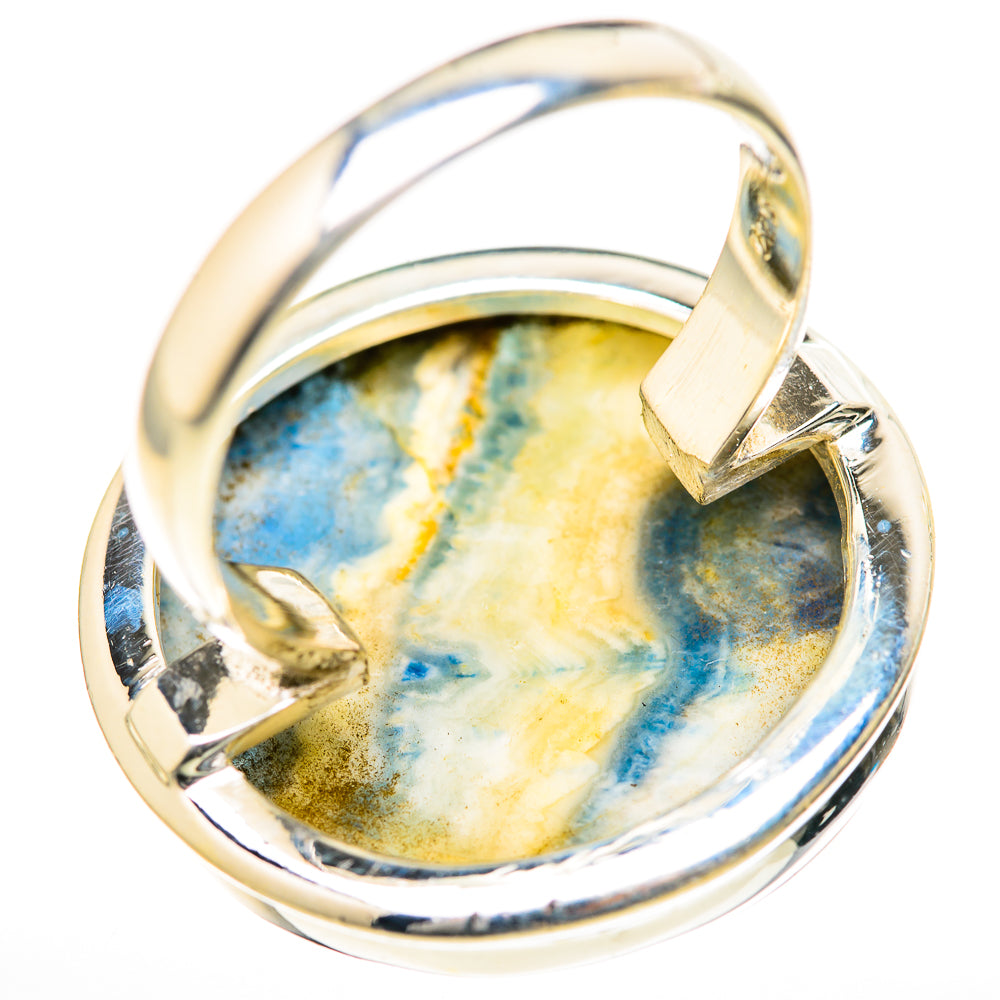 Blue Scheelite Rings handcrafted by Ana Silver Co - RING128187 - Photo 3