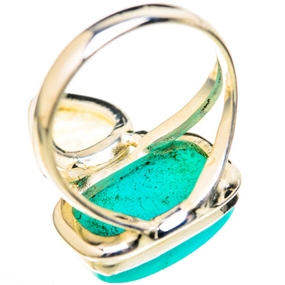 Amazonite Rings handcrafted by Ana Silver Co - RING128193 - Photo 3