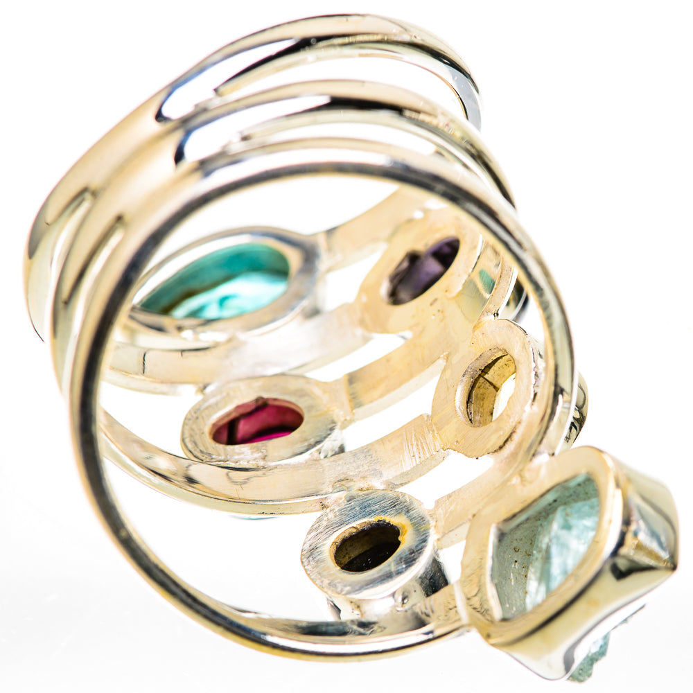 Aquamarine Rings handcrafted by Ana Silver Co - RING128204 - Photo 3