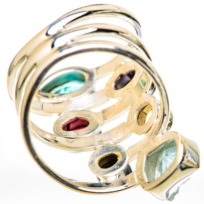 Aquamarine Rings handcrafted by Ana Silver Co - RING128204 - Photo 3