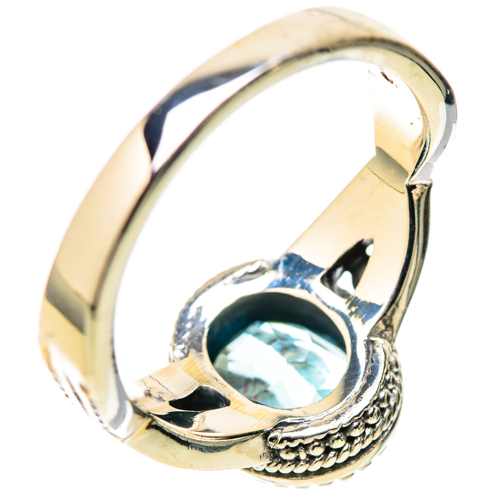 Blue Topaz Rings handcrafted by Ana Silver Co - RING128218 - Photo 3