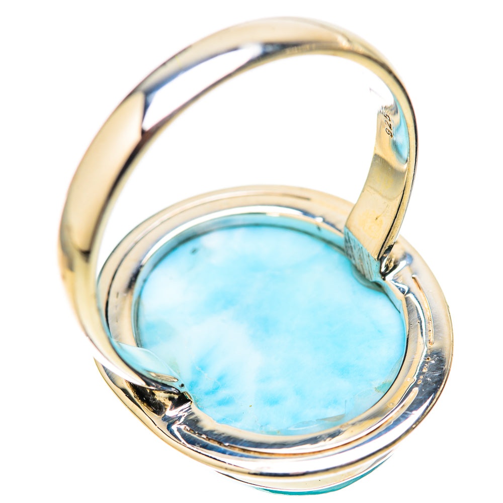Larimar Rings handcrafted by Ana Silver Co - RING128221 - Photo 3