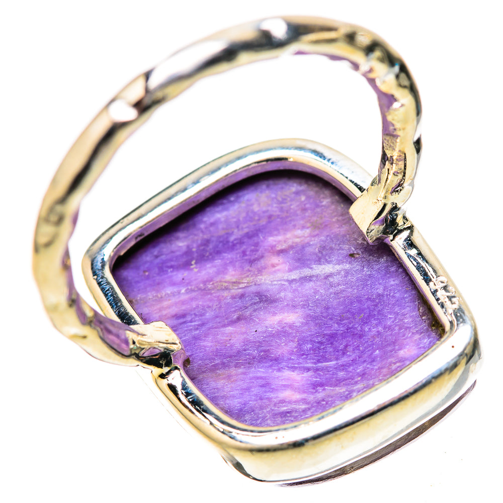 Charoite Rings handcrafted by Ana Silver Co - RING128235 - Photo 3