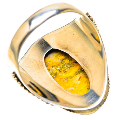 Bumble Bee Jasper Rings handcrafted by Ana Silver Co - RING128248 - Photo 3
