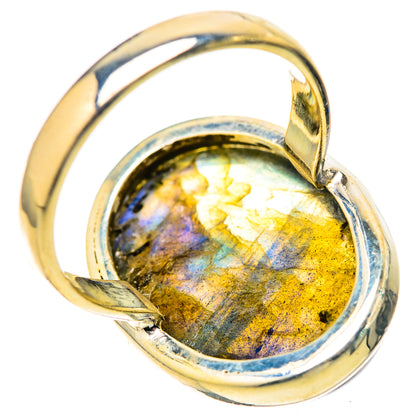 Labradorite Rings handcrafted by Ana Silver Co - RING128250 - Photo 3