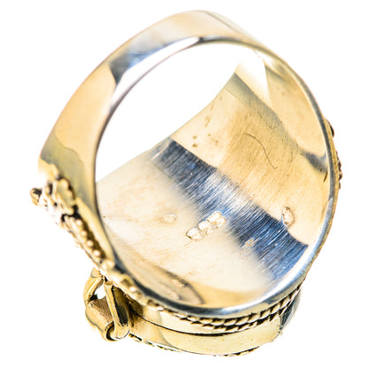 Chrysocolla Rings handcrafted by Ana Silver Co - RING128253 - Photo 3