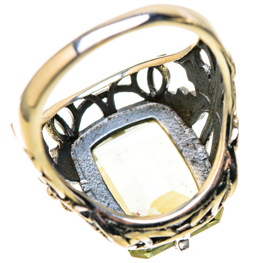 Green Amethyst Rings handcrafted by Ana Silver Co - RING128258 - Photo 3