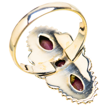 Red Sillimanite Rings handcrafted by Ana Silver Co - RING128263 - Photo 3