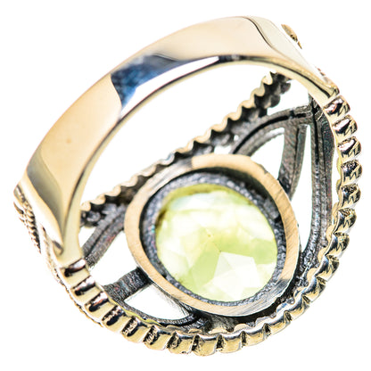 Prehnite Rings handcrafted by Ana Silver Co - RING128285 - Photo 3