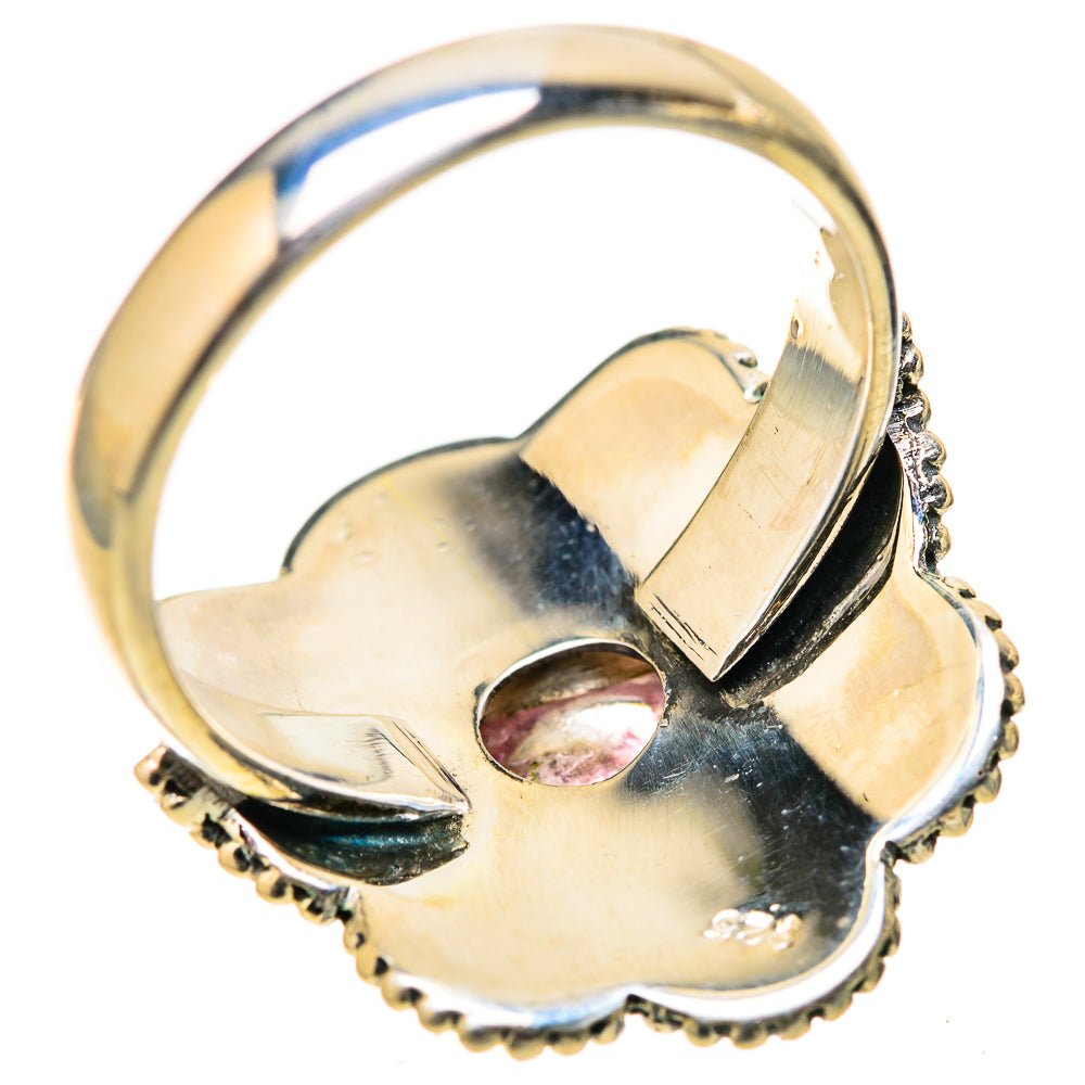 Pink Tourmaline Rings handcrafted by Ana Silver Co - RING128291 - Photo 3