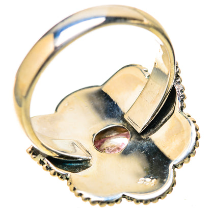 Pink Tourmaline Rings handcrafted by Ana Silver Co - RING128291 - Photo 3