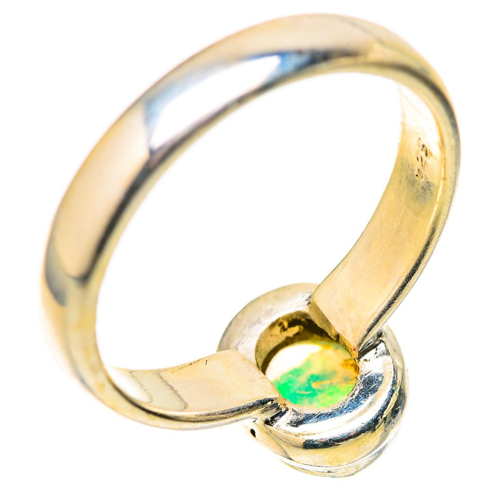 Ethiopian Opal Rings handcrafted by Ana Silver Co - RING128301 - Photo 3