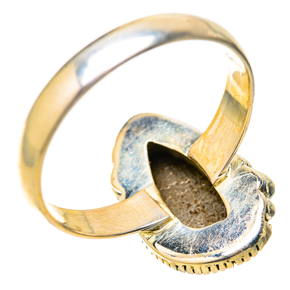 Meteorite Rings handcrafted by Ana Silver Co - RING128305 - Photo 3