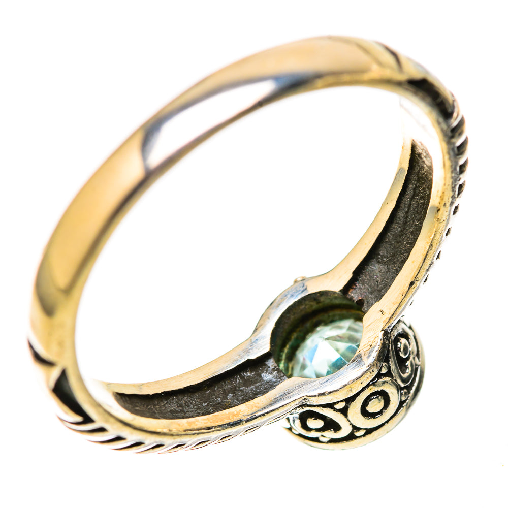 Blue Topaz Rings handcrafted by Ana Silver Co - RING128307 - Photo 3