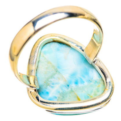 Larimar Rings handcrafted by Ana Silver Co - RING128308 - Photo 3