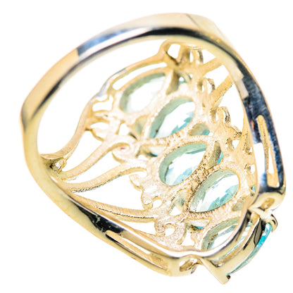 Blue Topaz Rings handcrafted by Ana Silver Co - RING128309 - Photo 3