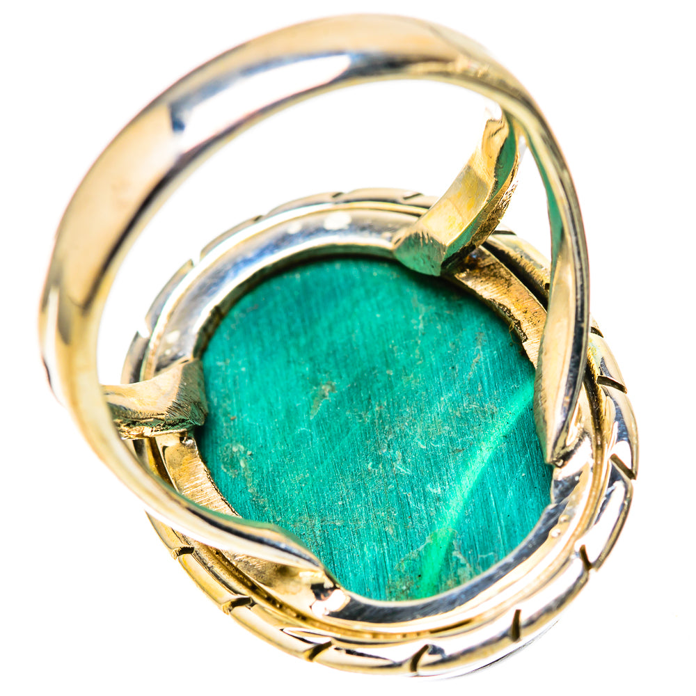 Malachite Rings handcrafted by Ana Silver Co - RING128312 - Photo 3
