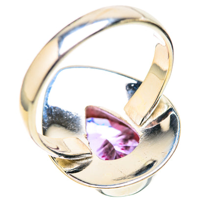 Color Change Alexandrite (Lab.) Rings handcrafted by Ana Silver Co - RING128321 - Photo 3