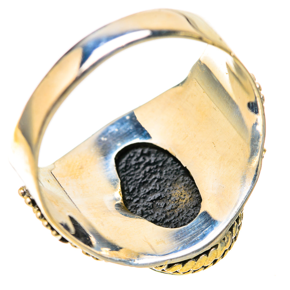 Dichroic Glass Rings handcrafted by Ana Silver Co - RING128325 - Photo 3