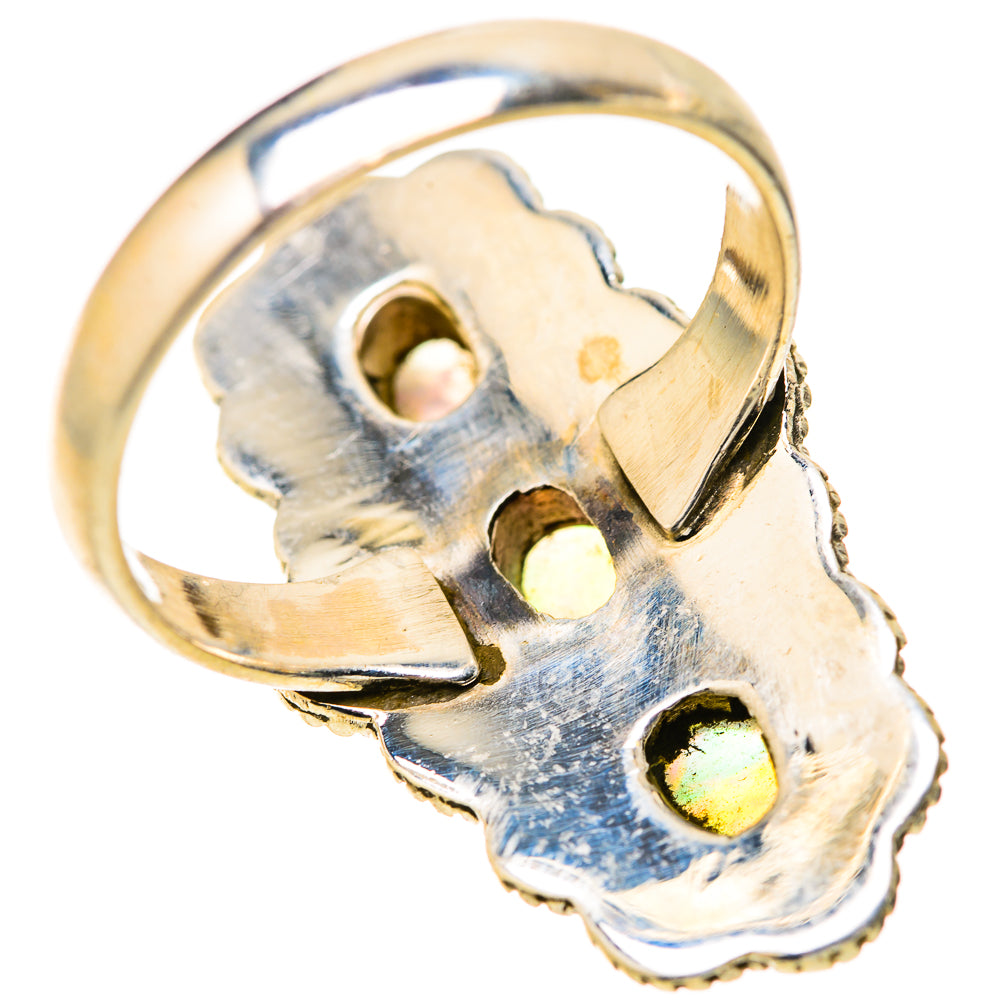 Ethiopian Opal Rings handcrafted by Ana Silver Co - RING128333 - Photo 3