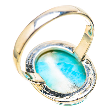 Larimar Rings handcrafted by Ana Silver Co - RING128337 - Photo 3