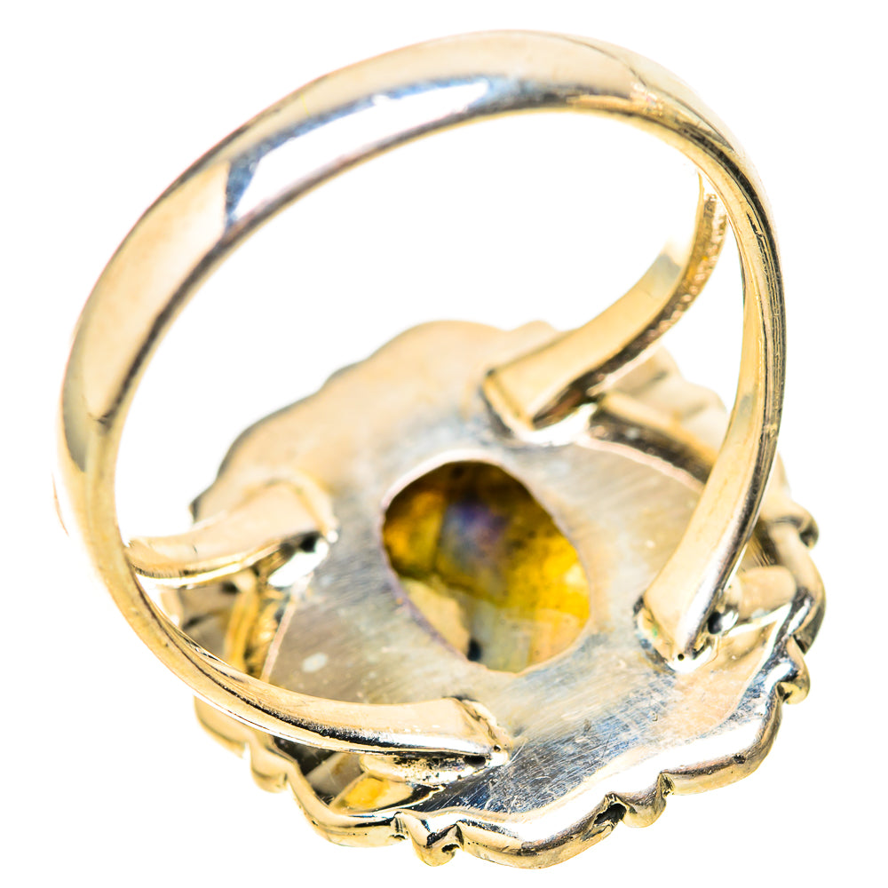 Labradorite Rings handcrafted by Ana Silver Co - RING128338 - Photo 3