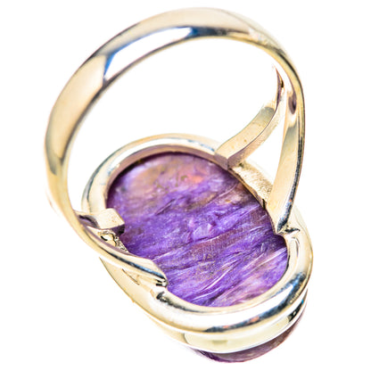 Charoite Rings handcrafted by Ana Silver Co - RING128346 - Photo 3