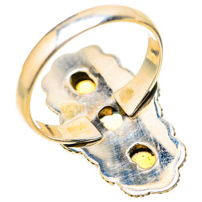 Ethiopian Opal Rings handcrafted by Ana Silver Co - RING128355 - Photo 3