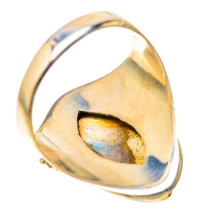 Labradorite Rings handcrafted by Ana Silver Co - RING128361 - Photo 3
