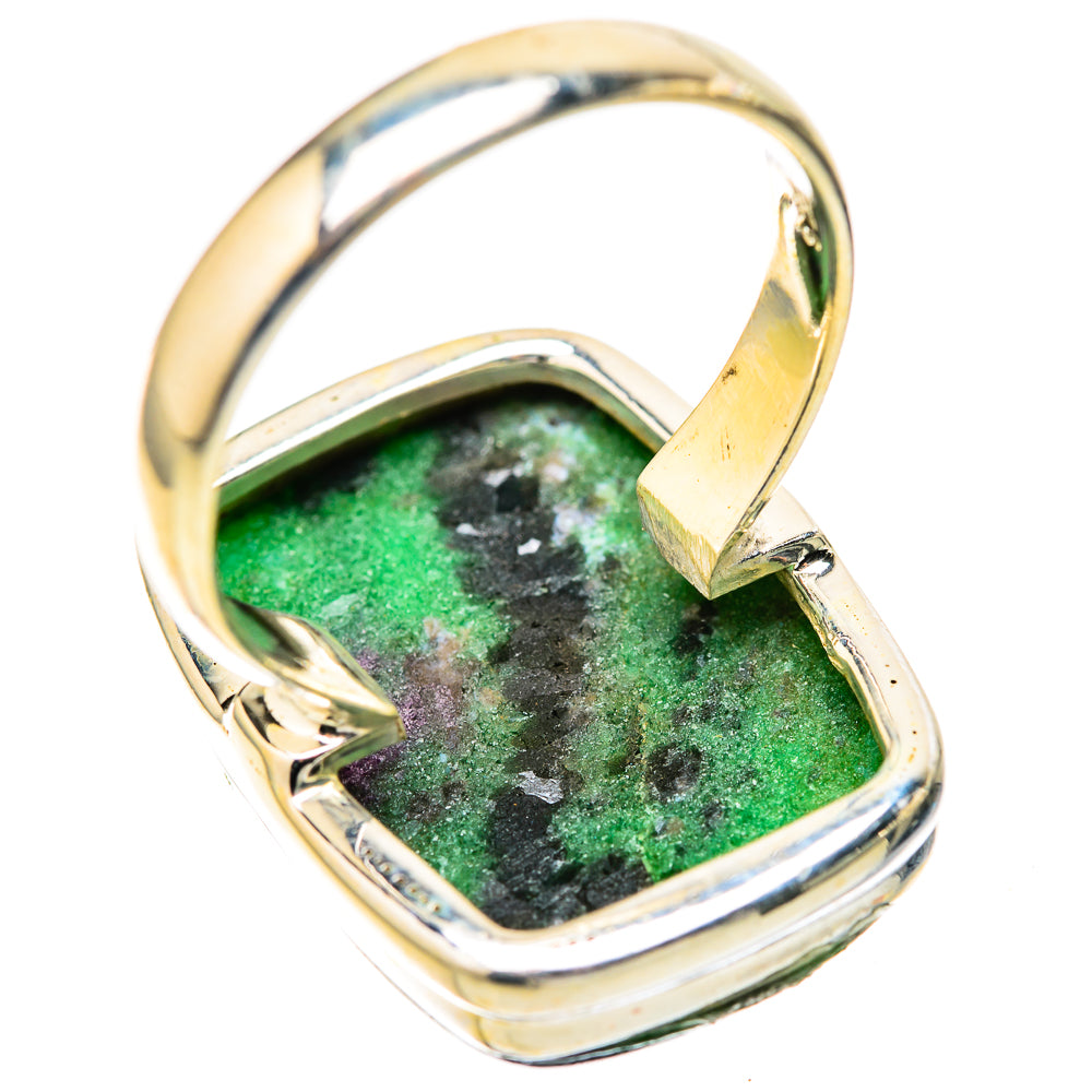 Ruby Zoisite Rings handcrafted by Ana Silver Co - RING128368 - Photo 3