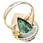 Ruby Zoisite Rings handcrafted by Ana Silver Co - RING128369 - Photo 3