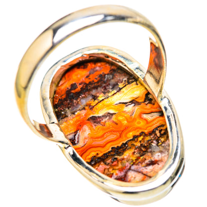 Crazy Lace Agate Rings handcrafted by Ana Silver Co - RING128372 - Photo 3
