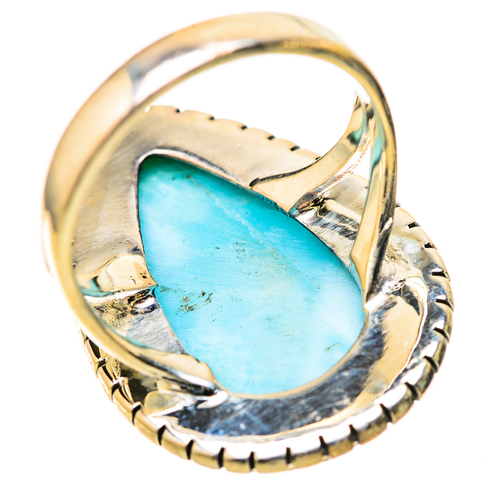 Larimar Rings handcrafted by Ana Silver Co - RING128386 - Photo 3