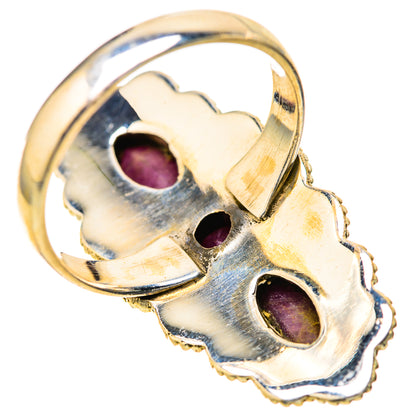 Red Sillimanite Rings handcrafted by Ana Silver Co - RING128396 - Photo 3