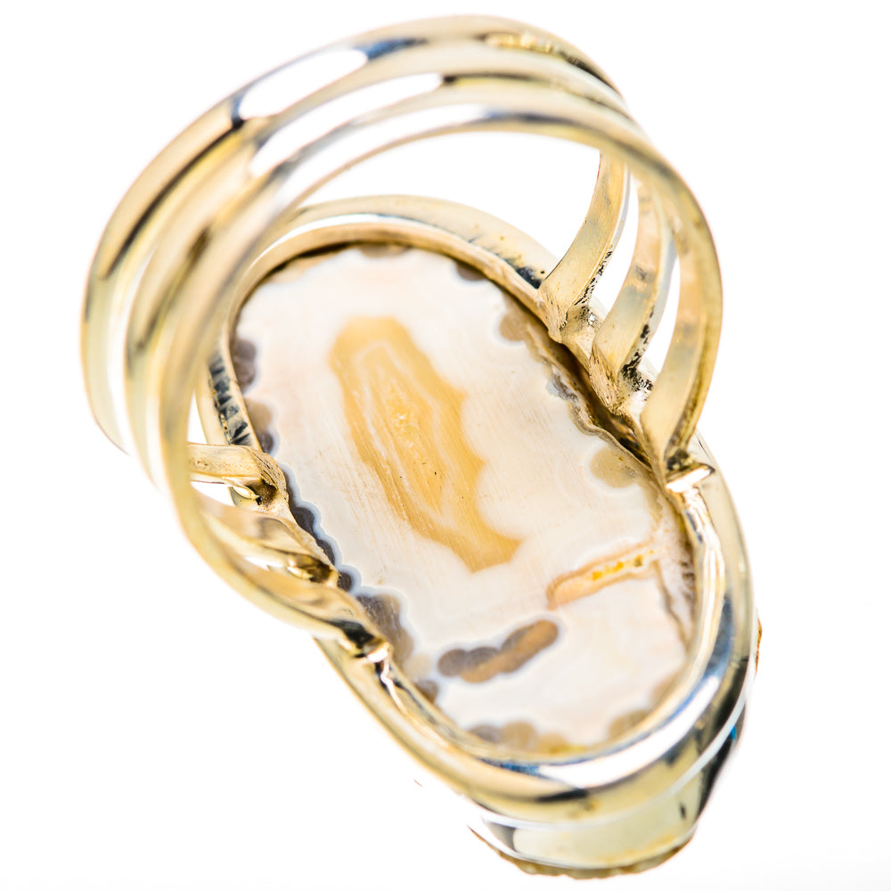 Window Agate Druzy Rings handcrafted by Ana Silver Co - RING128398 - Photo 3