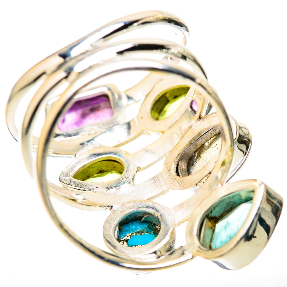 Blue Topaz Rings handcrafted by Ana Silver Co - RING128403 - Photo 3