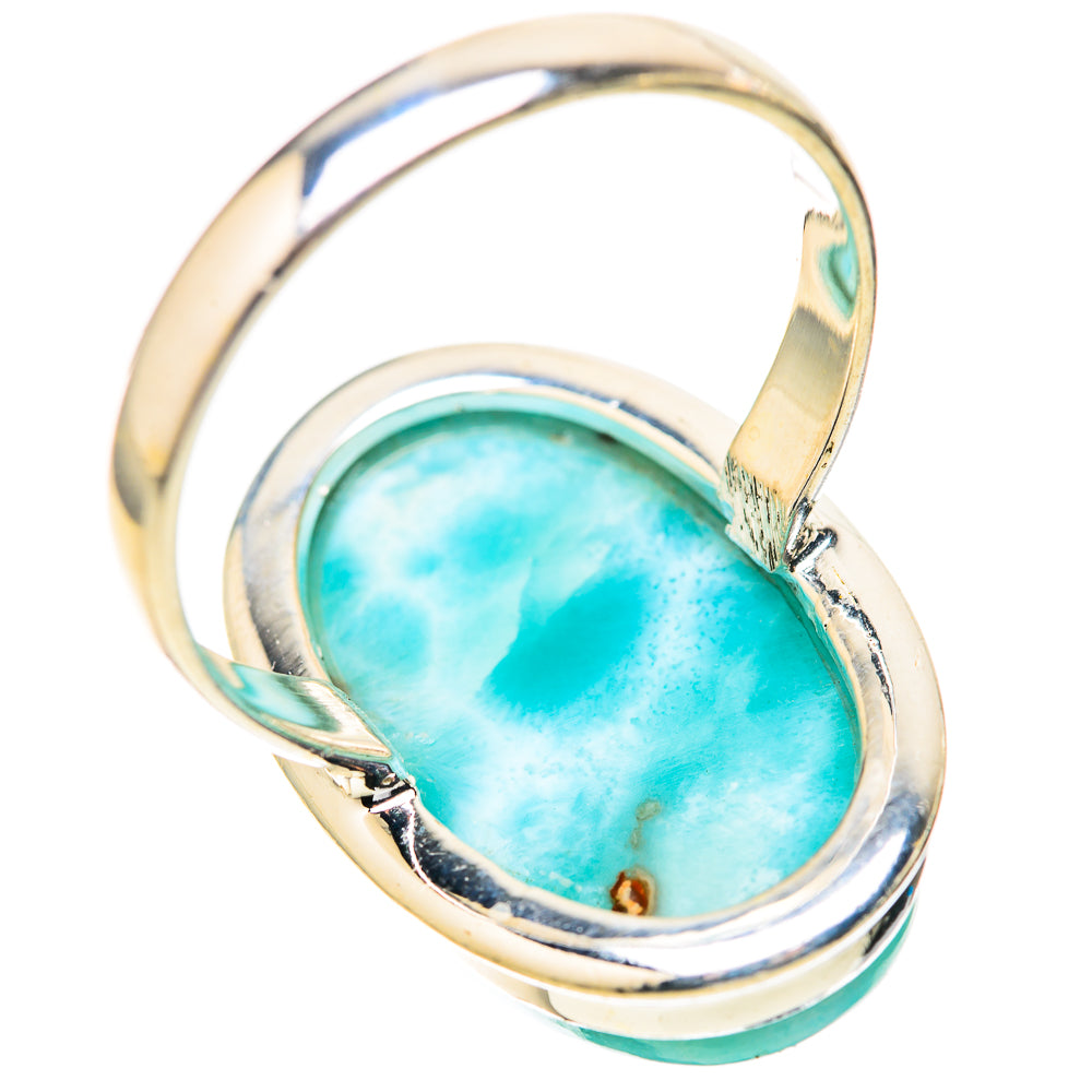 Larimar Rings handcrafted by Ana Silver Co - RING128409 - Photo 3