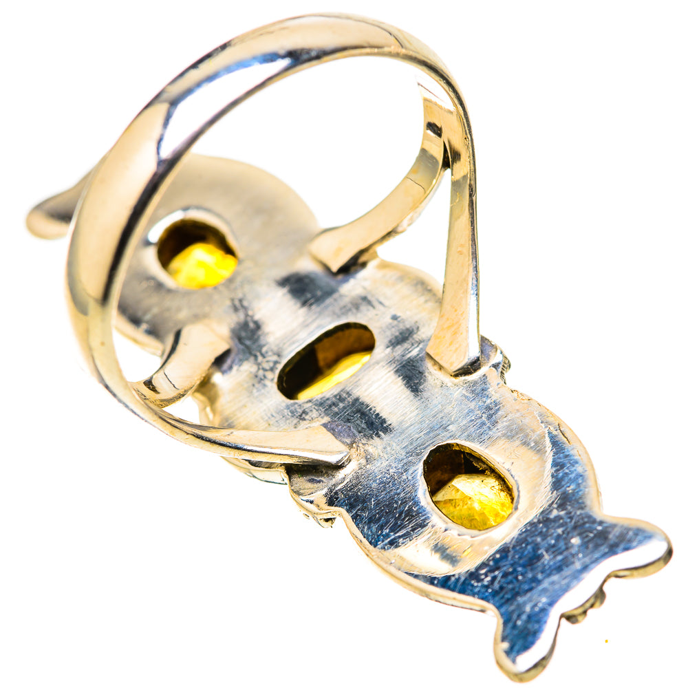 Citrine Rings handcrafted by Ana Silver Co - RING128412 - Photo 3