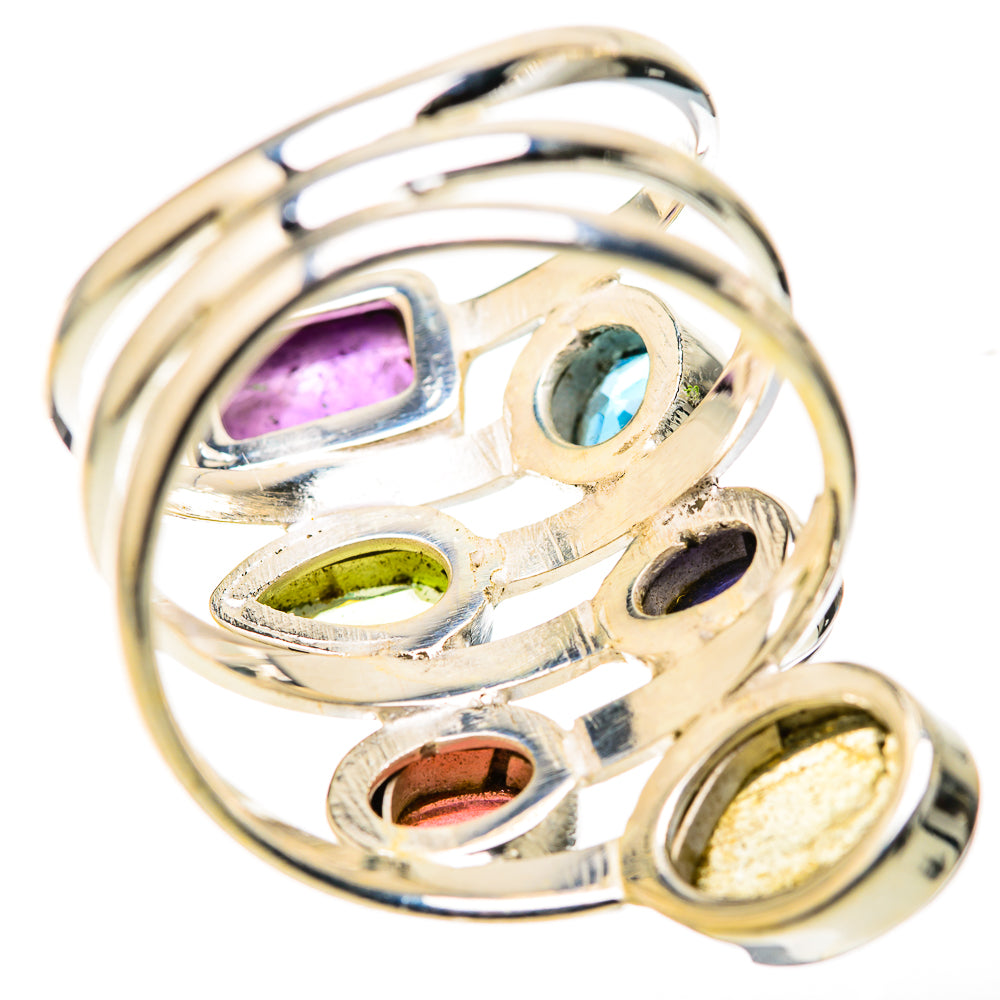 Labradorite Rings handcrafted by Ana Silver Co - RING128414 - Photo 3