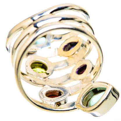 Blue Topaz Rings handcrafted by Ana Silver Co - RING128417 - Photo 3