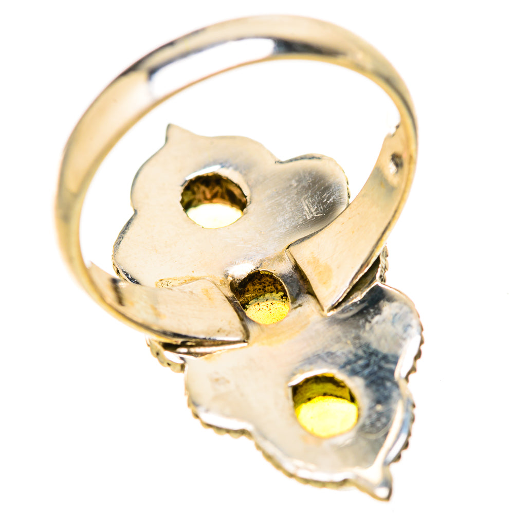 Ethiopian Opal Rings handcrafted by Ana Silver Co - RING128474 - Photo 3