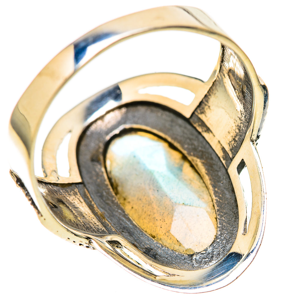 Labradorite Rings handcrafted by Ana Silver Co - RING128503 - Photo 3